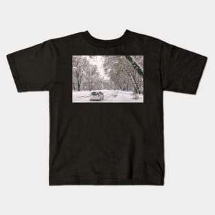Yosemite Winter Kids T-Shirt